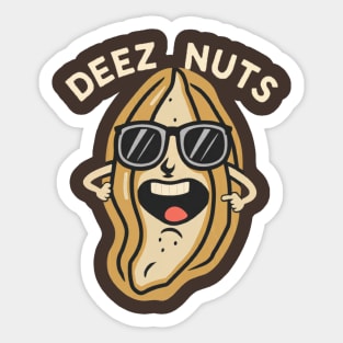 The Deez Nuts retro Sticker